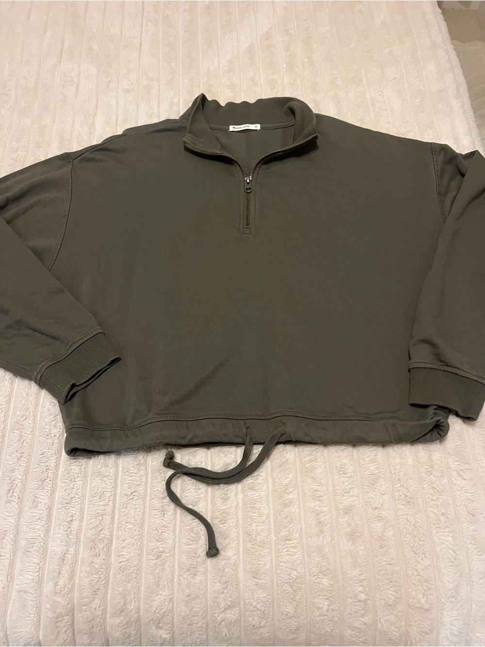 Marine Layer Rory Quarter Zip
Sweatshirt
